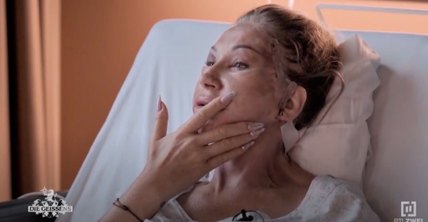 Carmen Geiss im Spital