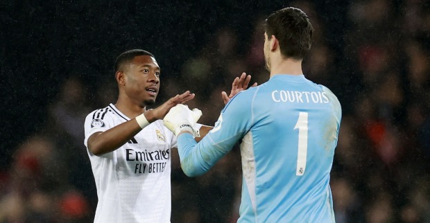 David Alaba geriet nach Real Madrids 0:3-Niederlage gegen Arsenal in die Kritik.