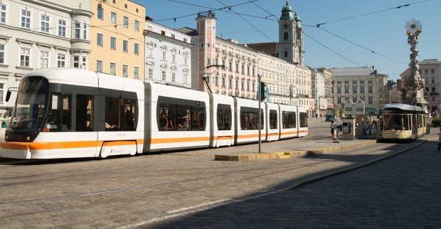 Straßenbahn in Linz