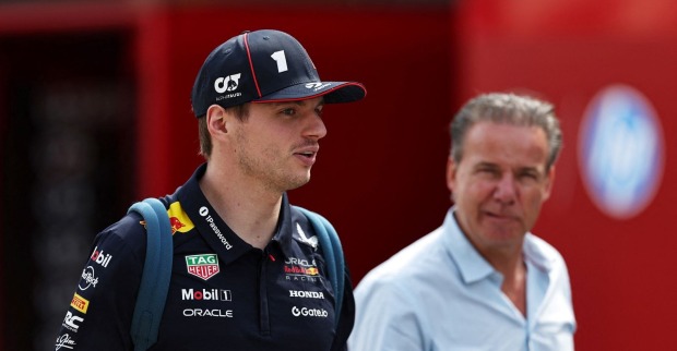 Max Verstappen in Bahrain
