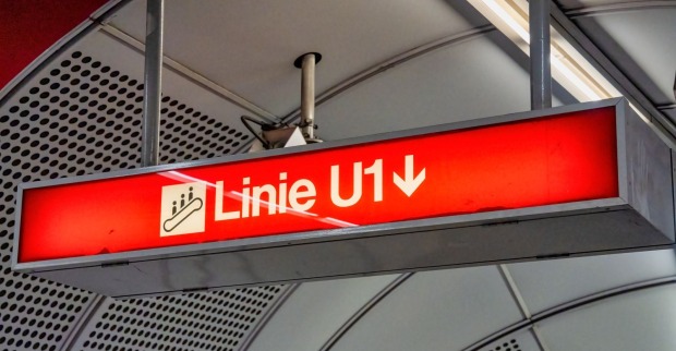 Schild der U1