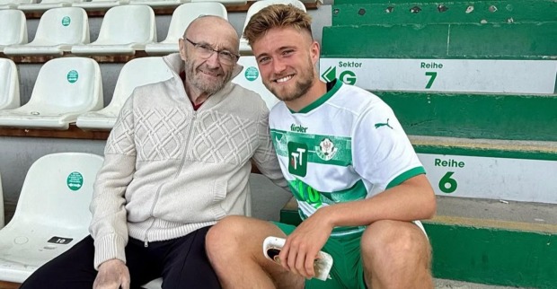 Phil und Mathew Collins in Wattens