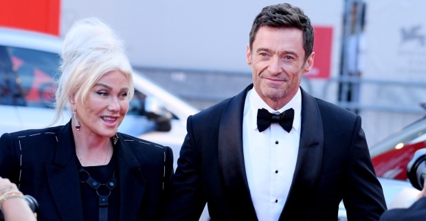 Deborra-Lee Furness &amp; Hugh Jackman gemeinsam bei einem Event.