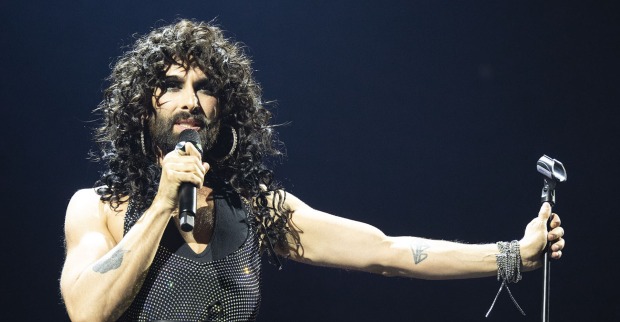 Tom Neuwirth alias Conchita Wurst im Rahmen eines Auftritts