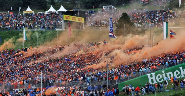 Tribüne am Red Bull Ring in Spielberg