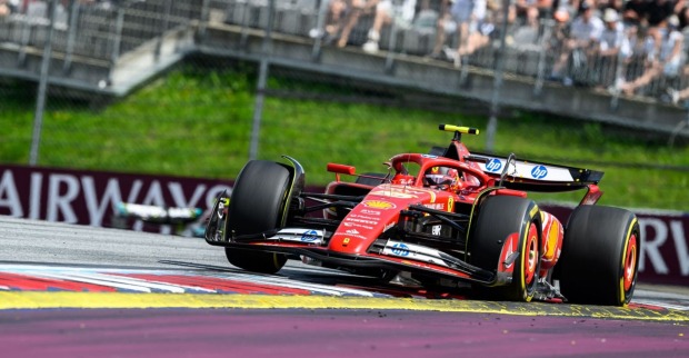 Carlos Sainz (ESP/Ferrari) am Sonntag, 30. Juni 2024, während des Rennens der Formel 1