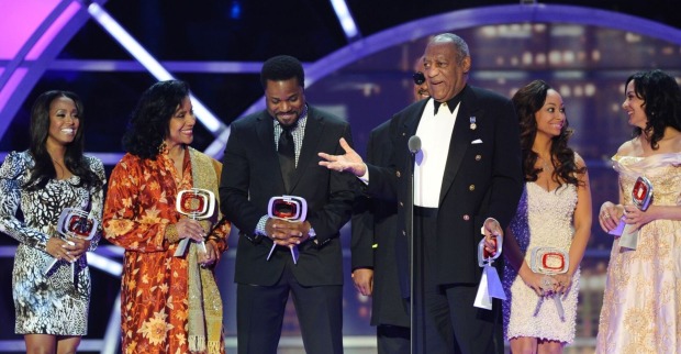 Der Cast von "The Cosby Show" auf der Bühne