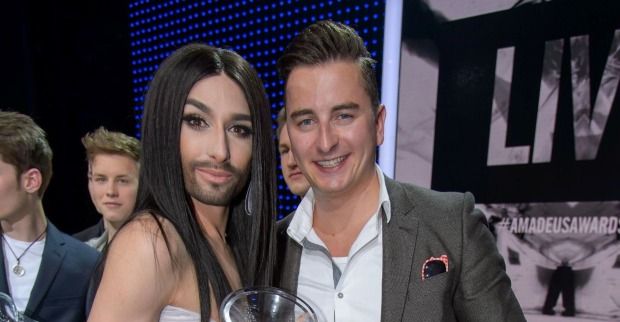 Conchita Wurst und Andreas Gabalier