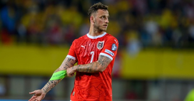 Marko Arnautović während des WM-Qualifikationsspiels zwischen Österreich und Rumänien am Samstag