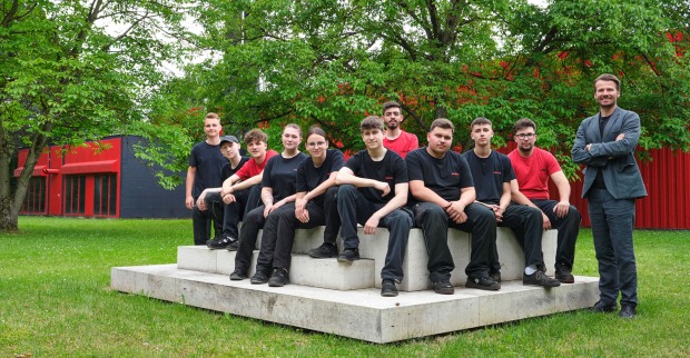 Gruppenbild von Lehrlingen | Credit: LASKA