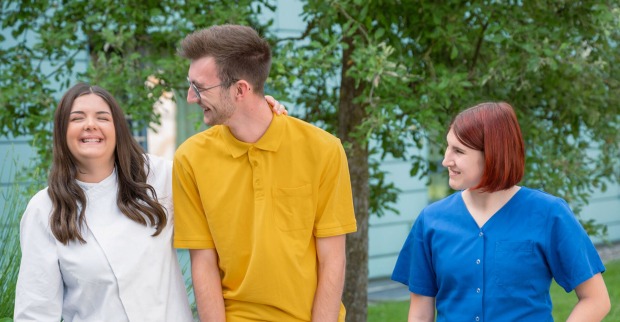 Gruppenbild mit Pflegekräften | Credit: SHV Ried