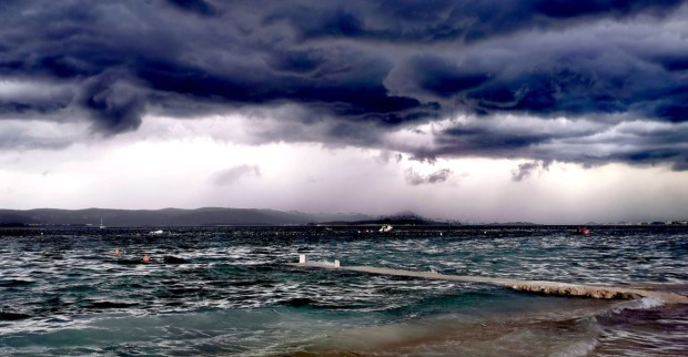 Sturm am Meer