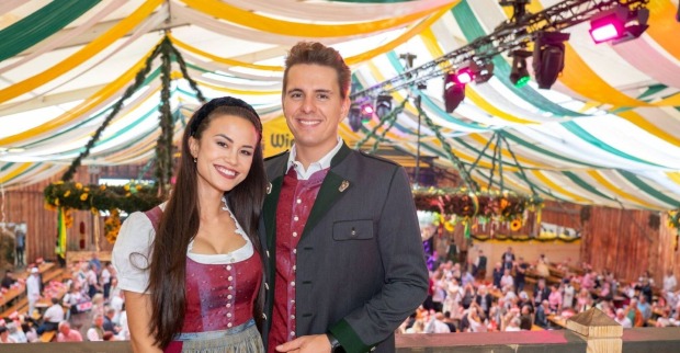 Philipp Knefz und seine Partnerin Virginia Rox
