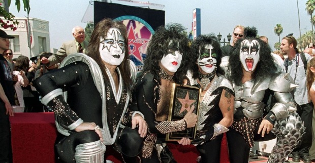 Ace Frehley, Paul Stanley, Peter Criss and Gene Simmons