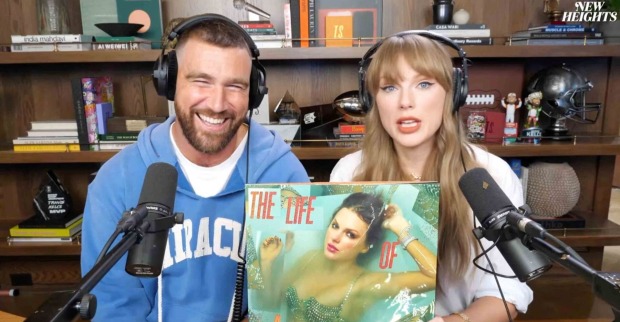 Taylor Swift und Travis Kelce mit dem neuen Album