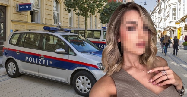 Porträt einer jungen Frau mit blondem Haar und hellem Hut, aufgenommen im Tageslicht vor einer Hausfassade – die vermisste Stefanie P. aus Graz.