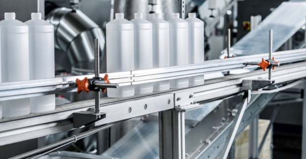Verpackungsflaschen des Unternehmens ALPLA