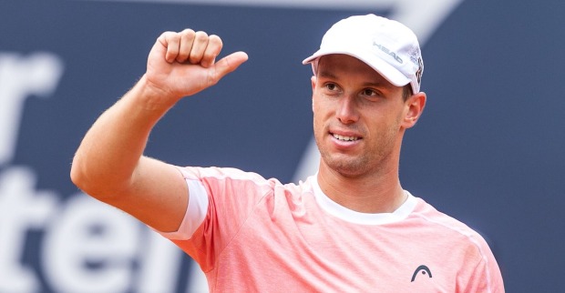 Filip Misolic am Court.