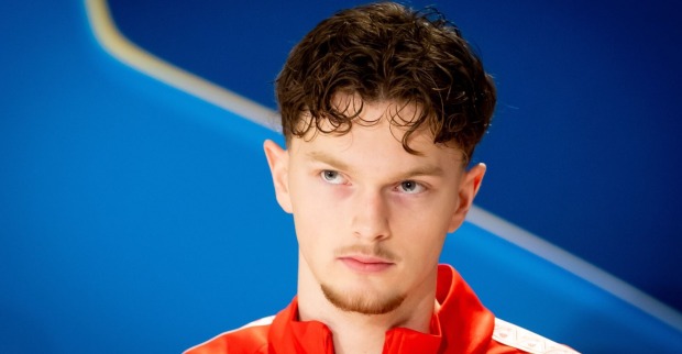 Paul Wanner anlässlich einer Pressekonferenz vor einem Champions-League-Spiels zwischen PSV Eindhoven und Bayern München