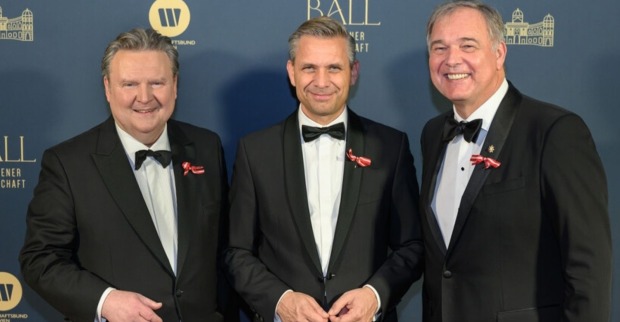 Trio am Ball der Wiener Wirtschaft