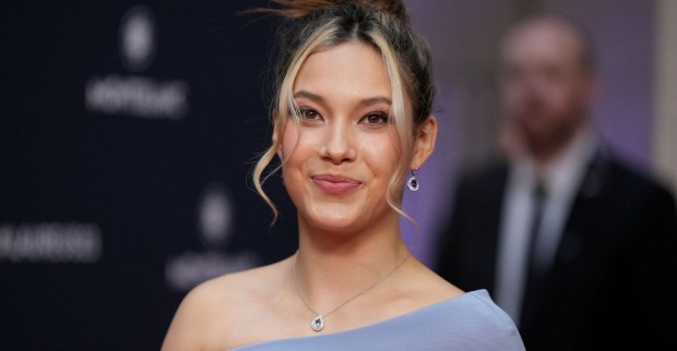 Eileen Gu auf einer Gala-veranstaltung der Laureus-Sports-Academy