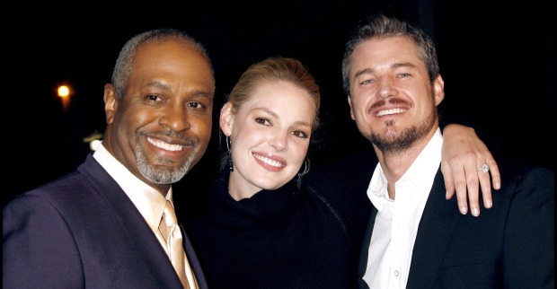 James T. Pickens, Katherine Heigl und Eric Dane gemeinsam bei einer Veranstaltung von Grey’s Anatomy/ Heigl trauert um Eric Dane nach seinem Tod