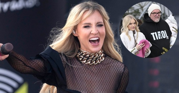 Nach DJ Ötzis Auftritt mit seiner Tochter Lisa-Marie beim Hahnenkammrennen soll Naschenweng wieder übernehmen/Naschenweng und DJ Ötzi mit Tochter Lisa-Marie Friedle