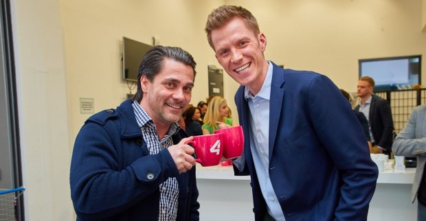 Florian Danner hat sich als Conchita Wurst verkleidet