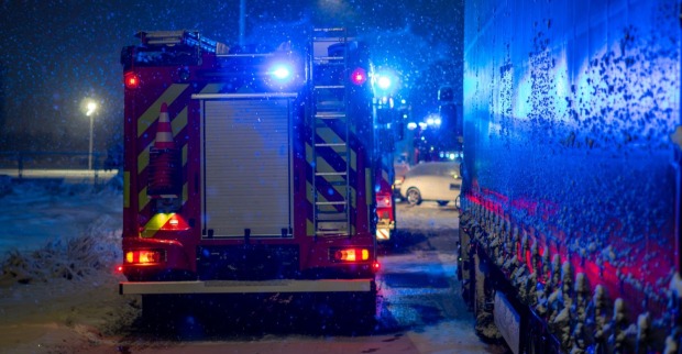 Feuerwehr im Einsatz.