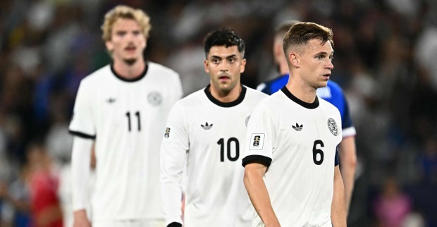 Deutschland bei einem WM-Qualifikationsspiel.