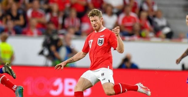 Florian Kainz, der im Sommer 2026 seine Karriere beendet im Dress des ÖFB
