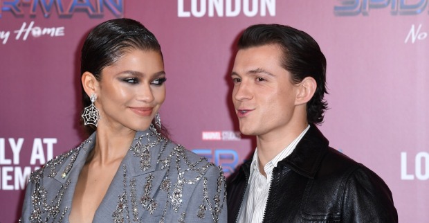 Zendaya und Tom Holland bei einer Gala.