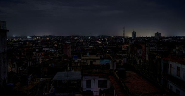 Kuba aktuell: Dunkle Skyline von Havanna nach landesweitem Stromausfall