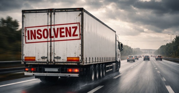 Thmenbild eines Lkws, als Darstellung für die Insolvenz der Nothegger Logistik