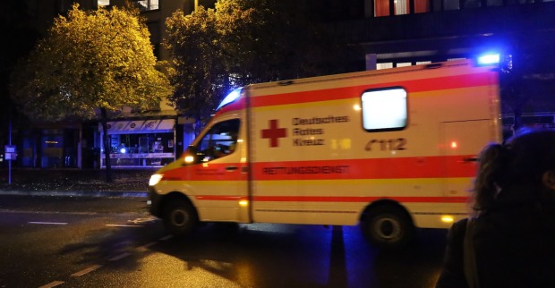 Nächtlicher Rettungseinsatz.