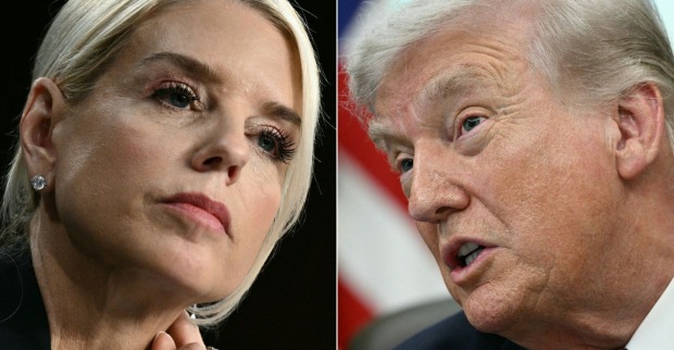 Pam Bondi und Donald Trump im Porträt – US-Präsident entlässt Justizministerin wegen Streit um Epstein-Akten