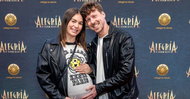 Renata und Valentin Lusin während einer Filmpremiere