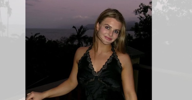 Alice Robinson auf einem Urlaubsfoto