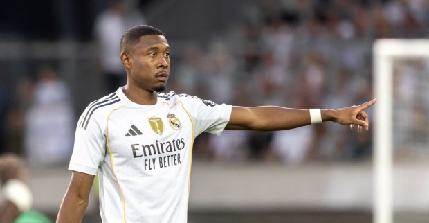 David Alaba im Trikot von Real Madrid, während dem Testspiel gegen die WSG Tirol in Innsbruck