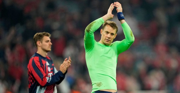 Manuel Neuer während einem Champions-League-Spiel.