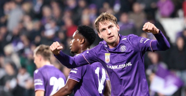 Marko Raguz im Trikot von Austria Wien während eines Spiels der ADMIRAL Bundesliga