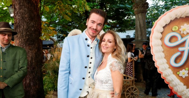 Michelle und Eric Philippi vor ihrer Trennung gemeinsam auf dem "HeidiFest"
