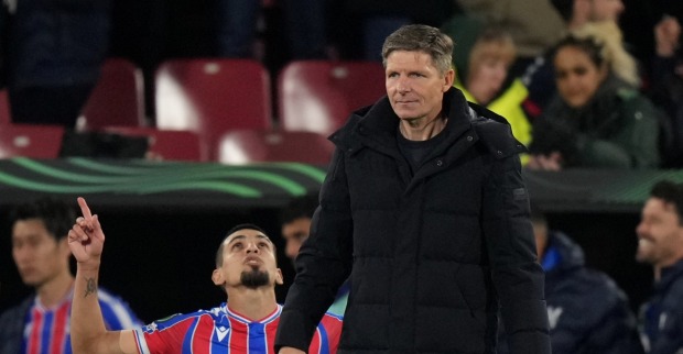 Oliver Glasner nach dem Erfolg gegen Shakhtar Donetsk.