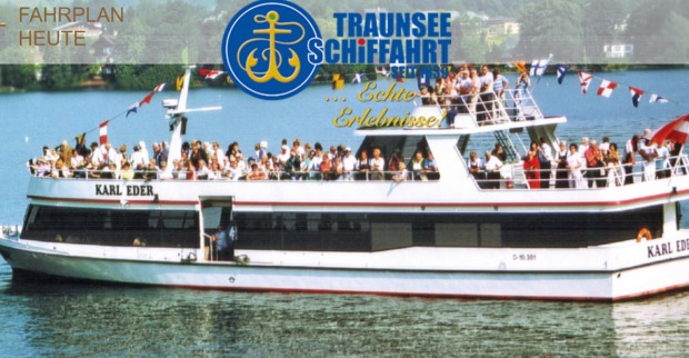 Schiff auf der Traunsee | Credit: Traunseeschifffahrt