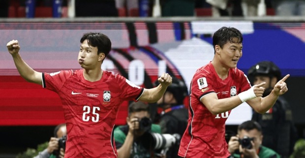 Südkorea Spieler jubeln nach Sieg gegen Tschechien bei der Fußball WM 2026