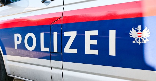 Außenansicht eines Wiener Polizeiwagens