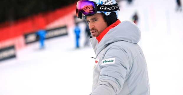 Marc Rochat auf der Piste.