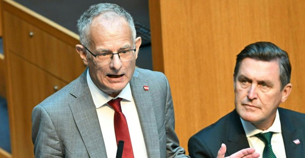 Markus Marterbauer Budgetrede Kritik Vorgängerregierung Sparkurs Österreich Nationalrat