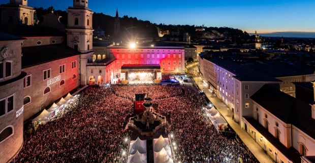 25.000 Fans feierten mitten in Salzburg.