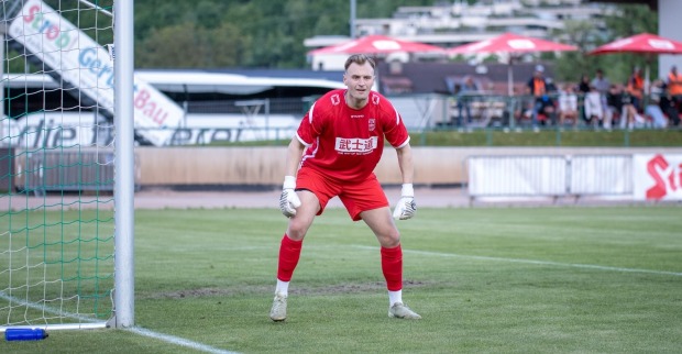 Mirel Kahrimanovic im Einsatz für den BSK 1933 gegen FC Pinzgau.
